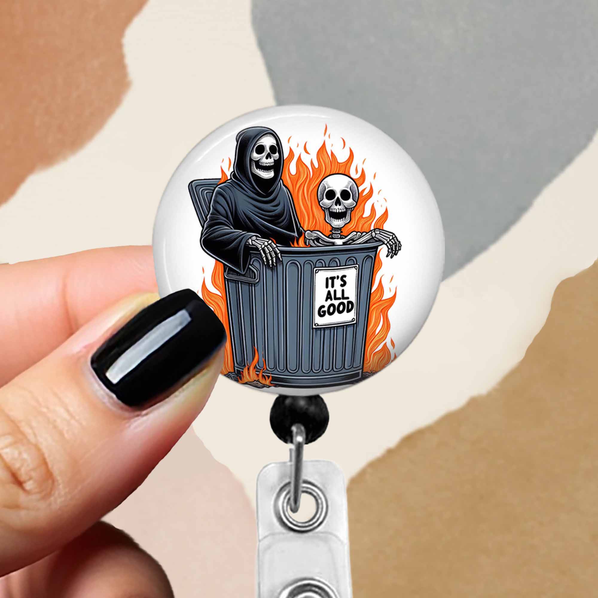 Dumpster Fire Badge Reel